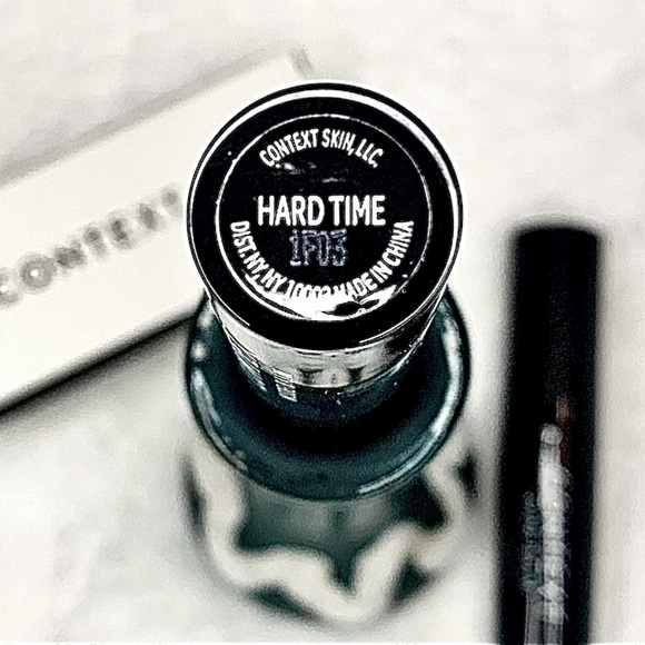 Context Skin Hard Time Brick Red Nude Lip Balm Full Size New Sale - Picture 3 of 3